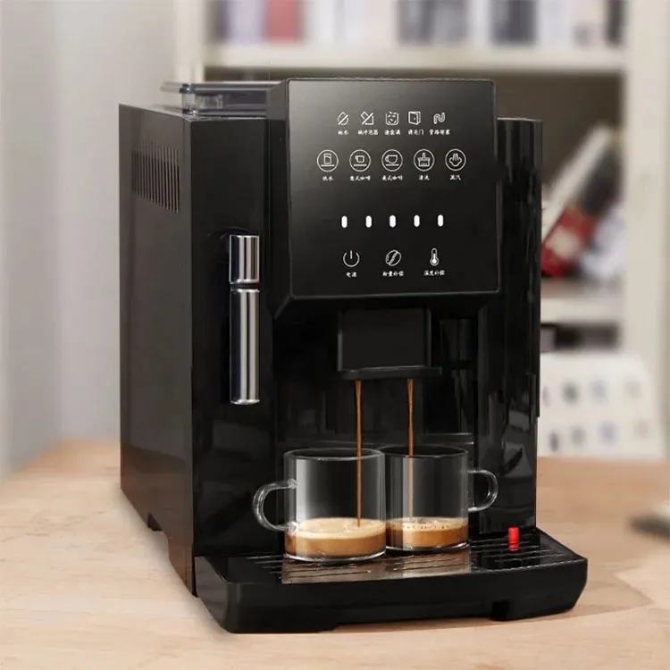 เครื่องชงกาแฟอัตโนมัติ Espresso Coffee Machine 19 Bar หน้าจอสัมพัส รุ่น07S  ☕📢🚚สินค้ามีพร้อมส่ง | Lazada.Co.Th