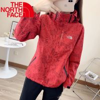 The North Face เสื้อแจ็กเก็ต มีฮู้ด กันน้ํา สไตล์สปอร์ต แฟชั่นสําหรับผู้หญิง