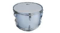 กลองสแนร์เดินแถว ยี่ห้อ LUNAR รุ่น GEMD-601 MARCHING DRUM 14 นิ้ว 6 หลัก สีเงิน