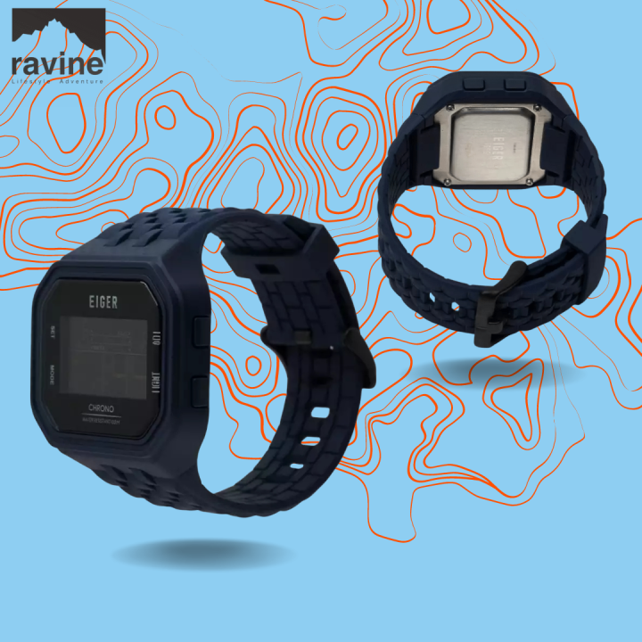 EIGER JAM TANGAN LINVILLE WATCH NAVY Lazada Indonesia