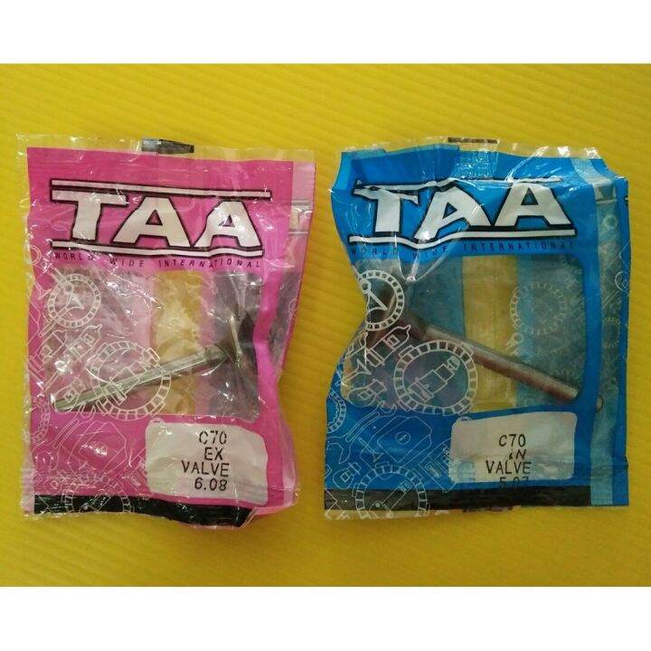 VALVE INTAKE EXHAUST TAA C70 / GBO / FAME Lazada