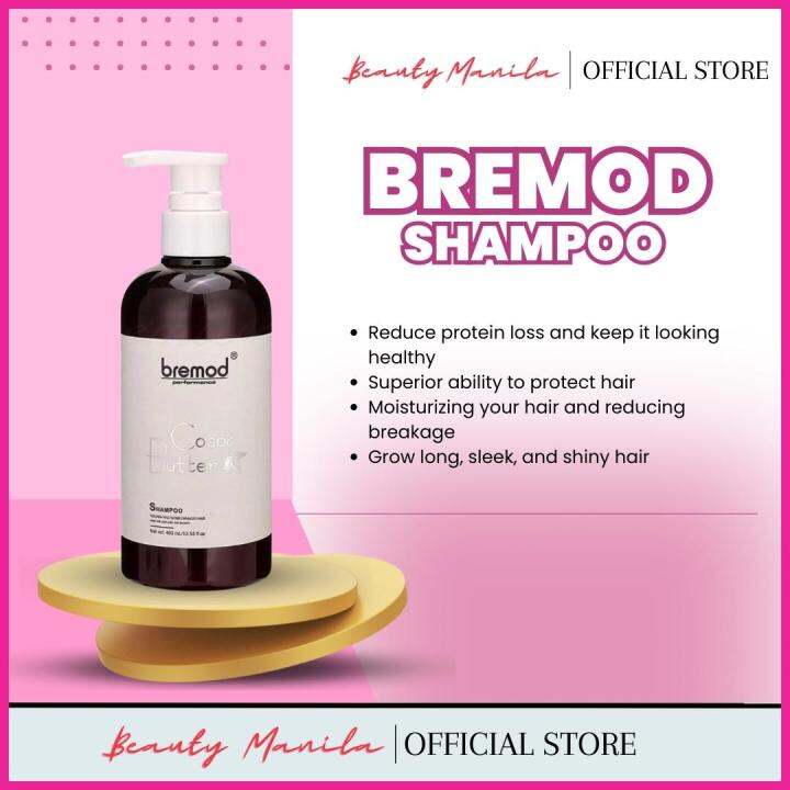 Original and Legit Bremod Shampoo Washing Care Scalp Damage Frizzy Dry Hair 400ml. Lazada PH