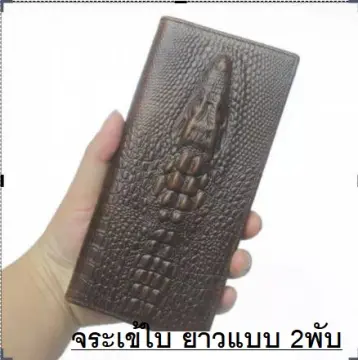 weitasi Thailand crocodile men wallet male crocodile leather short