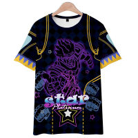 JOJO S Bizarre Adventure อะนิเมะเสื้อยืดกราฟิก Casual ผู้ชายผู้หญิง Unisex Aesthetic ขนาดใหญ่ Hip Hop Streetwear Tshirt