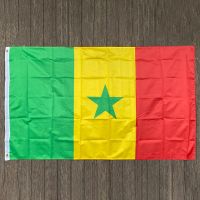 free shipping xvggdg 90x150cm Senegal flag 3x5 Feet Super Poly football FLAG Indoor Outdoor Polyester Flag