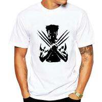 เสื้อผ้า Bktshirt X Men Wolveriner Mens Tees พิมพ์เสื้อยืด T-Shirt