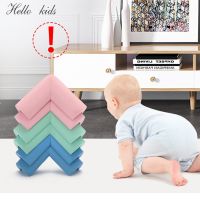 ◐✉ 4Pcs/lot 55x55mm Children Protection Corner Soft Table Desk Children Safety Corner Baby Safety Edge Guards