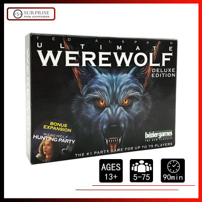 เกมเซอร์ไพรส์อัพเกรดใหม่ทั้งหมดUltimate Werewolf Deluxe Edition Wolfpackและโบนัสปาร์ตี้ล่าสัตว์การ์ดของขวัญบอร์ดเกม