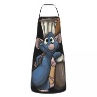 Great Chef Remy Ratatouille Apron for Women Men Cartoon Animated Adult Kitchen Chef Bib Tablier Cuisine Cooking Baking Gardening