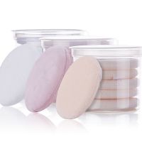 (Stream woman)5ชิ้น/เซ็ตแป้งพัฟรองพื้นรอบนุ่มฟองน้ำเครื่องสำอางพัฟเปียกแห้ง Air Cushion Pad BB CC ครีม Contour ความงามเครื่องมือ