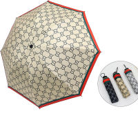 Mini Umbrella 8 Ribs Women Umbrellas Luxury Three-Folding Anti UV Parasol Sun Protection Fashion Poket Men Umbrella