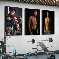 Handsome Guy Muscle Male Poster Picture Print Wall Art Canvas Painting Home Room Decor Aesthetics Modern Aathroom Mural No Frame