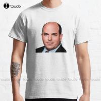 Brian Stelter Classic T-Shirt Brian Stelter Men Hawaiian Shirts Funny Art Streetwear Cartoon Tee Xs-Custom Gift New Popular 4XL 5XL 6XL