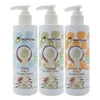 ครีมอาบน้ำน้ำมันมะพร้าว Tropicana สูตร NON PARABEN ขนาด 240ml