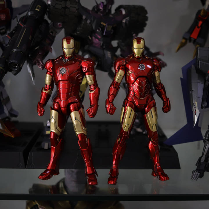 Hàng Có Sẵn Mô hình Suit Up Gantry  Iron Man MK4 ZD Toys chính hãng tỉ  lệ 110  Lazadavn