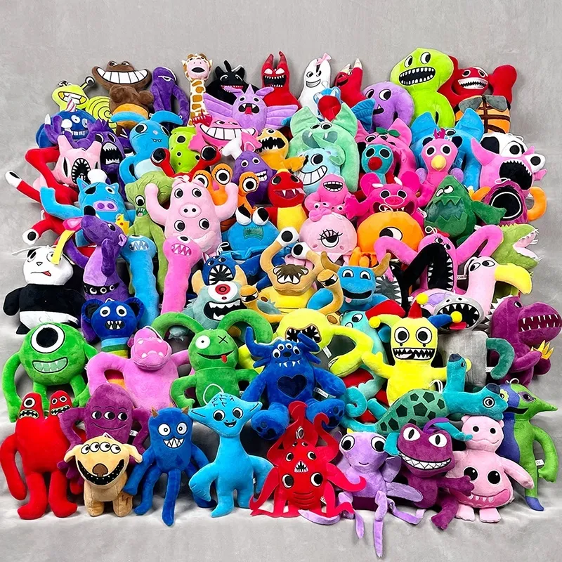 Rainbow Friends Plush Toy Game Character Banban Garten Doll Cartoon Gift  2for1