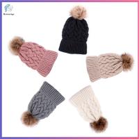 BENNETTGC หมวกไหมพรมสำหรับผู้หญิง,หมวกไหมพรมหมวกถักหมวกขนสัตว์หมวกสกีฤดูหนาว