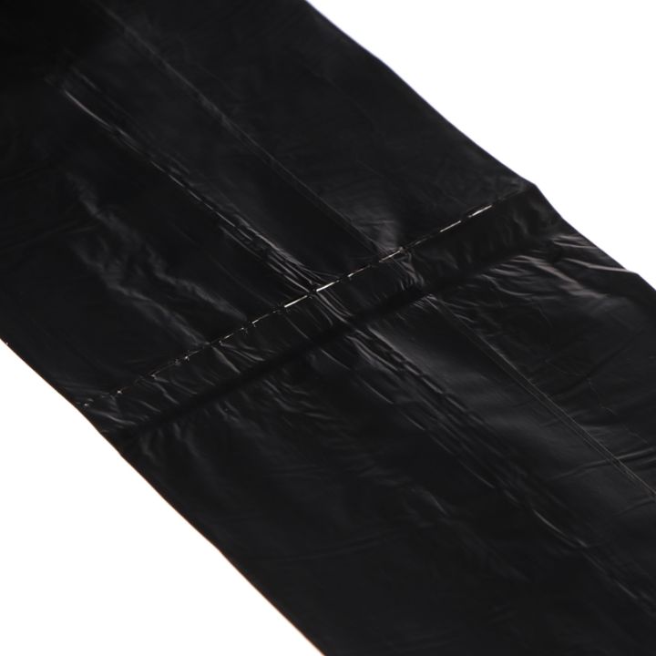 10ม้วนชุดถุงขยะย่อยสลายสัตว์เลี้ยงเซ่ออึถังขยะบ้านครัวสากลขยะสีดำ