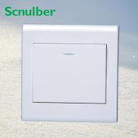 [HOT GELLXKOWOIGHIO 527] 10A 220V สีขาว One 1 Gang Two 2 Way Light Lamp On Off Wall Switch Panel