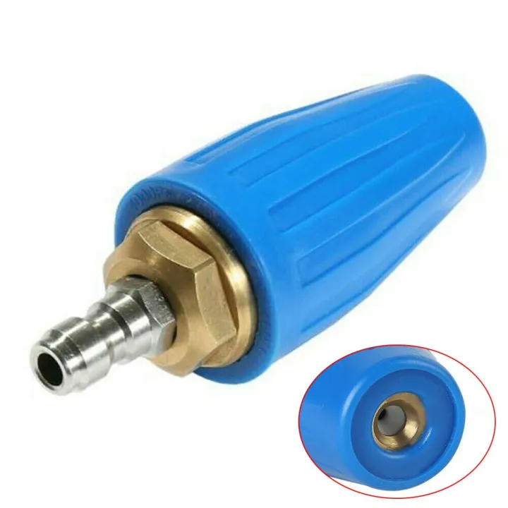 4000PSI High Pressure Washer Turbo Nozzle Rotating Spray Tip 1/4 Spare ...