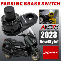 ที่จอดรถเบรคสำหรับ Yamaha XMAX300 XMAX250 XMAX125 XMAX400 XMAX 300 250 X-MAX ควบคุมล็อคคลัทช์ Ramp เบรคอุปกรณ์เสริม