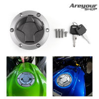 Areyourshop กุญแจล็อคฝาถังน้ำมันเชื้อเพลิง สำหรับKawasaki Ninja 250 300 Z250 Z300 EX250 EX300 ER250 ER300 Z250SL 2008-2017