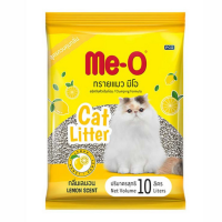 ทรายแมว Me-O ทรายแมวมีโอ ขนาด 10 ลิตร ทรายแมวเบนโทไนท์ จับตัวเป็นก้อน 4 กลิ่น มะนาว กาแฟ แอปเปิ้ล ธรรมชาติ Cat Sand Papyy