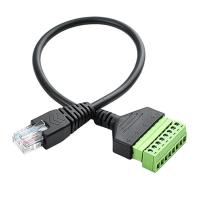 Network Extension Cable 11.8in RJ45 to RJ11 Converter Adapter Connector Cable Easy Installation RJ11 to Ethernet RJ45 Converter Cord for Transfer Wire External Network Wire honest