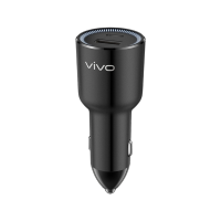 CH2358 Original VIVO Qoo 80W Flash Car Charger Type-C และ USB-A DUAL PORT Design สำหรับ X พับ X หมายเหตุ x 90x80x70 Pro iqo 5