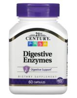 21st Century, Digestive Enzymes, 60 Capsules