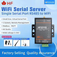 HF2211Sขนาดเล็กอุตสาหกรรมModbusอนุกรมRS485 เพื่อแปลงWiFi TCP IP Telnet Modbus 2 เมตรแฟลชเซิร์ฟเวอร์อนุกรม