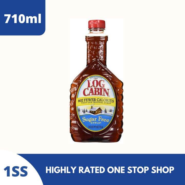 Log Cabin Sugar Free Syrup for Pancakes and Waffles 24oz Lazada PH