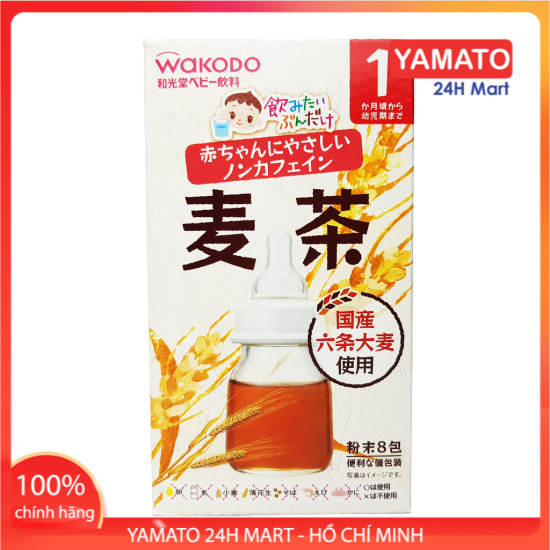 Trà wakodo nhật bản vị lúa mạch cho trẻ từ 1 tháng tuổi, trà giải khát - ảnh sản phẩm 1