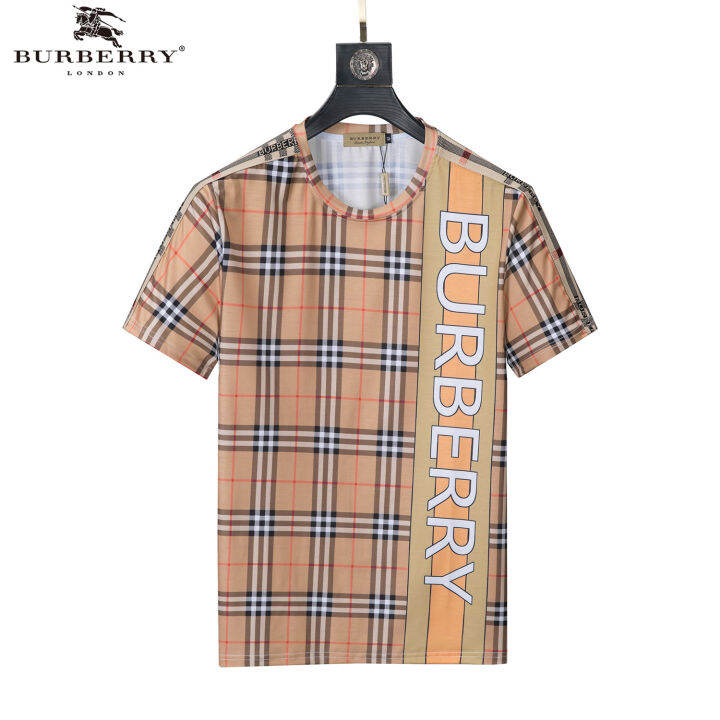 New Arrivals] Original Burberry Men's T Shirt 2022 High Quality Summer New  Men's Short Sleeve Shirt Classic Plaid Style | Lazada