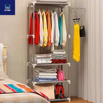 Rack Stand Floor Hanger Storage Modern Simple Clothes Storage Rack Bags  Storage