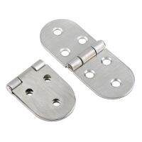 6pcs Semi Circular Universal Flip Top Smooth Opening Heavy Duty Home Office Table Easy Install Stainless Steel Folding Hinge