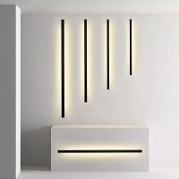 Line contracted strip wall lamp glow on both sides of sitting room corridor led wall of bedroom the head of a bed lamp wholesale waterproof outdoor ❤