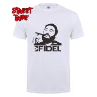 Summer Men T Shirt Cuba Kuba Avana Revolution Fidel Castro T-Shirts Crew Neck Cotton Casual Male Tees Tops 【Size S-4XL-5XL-6XL】