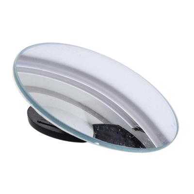 【cw】12 pcs Automobile Rearview Mirror Auxiliary Blind Zone Mirror Rimless Small Round Mirror Reversing Wide Angle Mirror ！