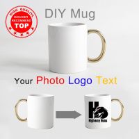 hotx【DT】 quality handle mug porcelain photos Cup Custom Your Favorite Photo  Logo Text Mugs