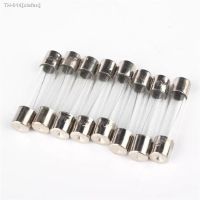 ▼ 10pcs 5x20mm 6x30mm Glass Tube Fuse 0.2A 0.5A 1A 2A 3A 4A 5A 6A 7A 8A 10A 12A 15A 20A Glass Fuse Fast