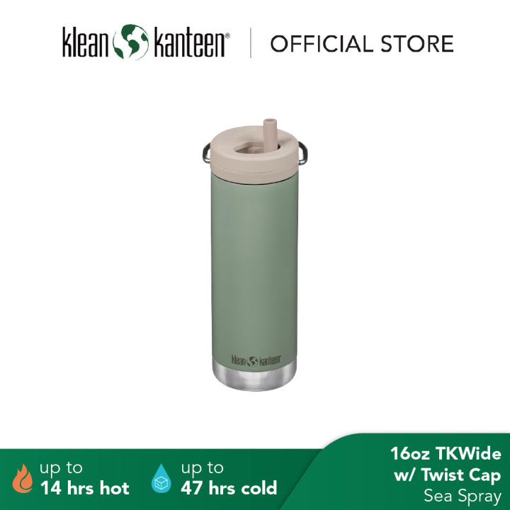 Klean Kanteen TKWide 473ml / 16oz + Twist Cap - Water Bottle