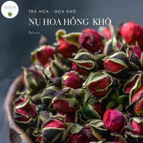 Nụ Hoa Hồng Khô 50G - Hoa hồng sấy khô Loại 1 - Nguyên Nụ Không ...