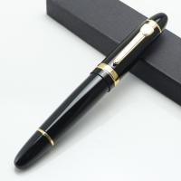 ปากกาสีน้ำเงินสีเขียว18KGP สีม่วงปากกา159ขนาด0.7มม. ปากกาสีเหลืองสีดำสีขาวแชมเปญแฟชั่นน้ำพุปากกาแดง JINHAO