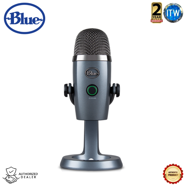 Blue Yeti Nano Premium DualPattern USB Microphone with Blue Voice