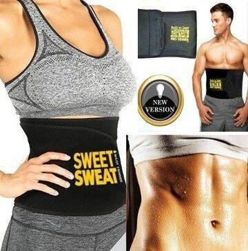 Body Shaper Manual Sweet Sweat Waist Trimmer Belt, For Gym,, 45% OFF