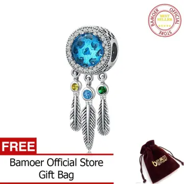 Sparkling Bag Charm 925 Sterling Silver Women Bag Charm Beads for DIY Charms  Bracelet & Necklace : : Jewellery