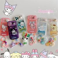 {Chaoke digital branch} Kawaii Sanrio เคสโทรศัพท์น่ารัก Hellokittys Kuromi My Melody Cinnamoroll การ์ตูนป้องกันฤดูใบไม้ร่วงฉันเคสโทรศัพท์อุปกรณ์เสริมสำหรับเด็กผู้หญิงของขวัญ