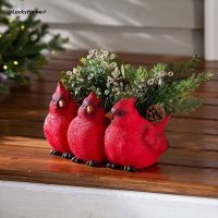 Bird Statue Planters Pot Garden Decorative for Family Friends Colleague Present