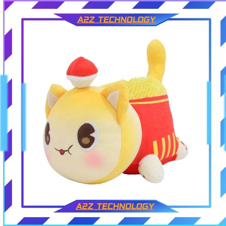 A2z Technology Cute Kawaii Aphmau Meows Cat Plush Toy Soft Meemeow Stuffed Donut Cat Plushes 6498